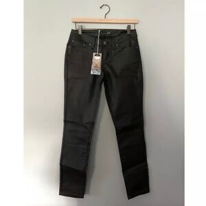 NWT PRANA Black Coated Jett Pants